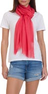 Bruno Magli Solid Fringe Scarf