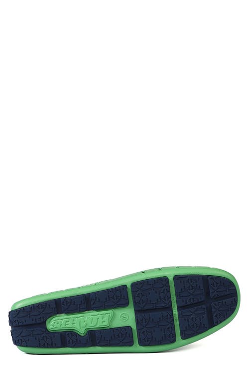 Floafers Country Club Molded Driver Loafer In Green