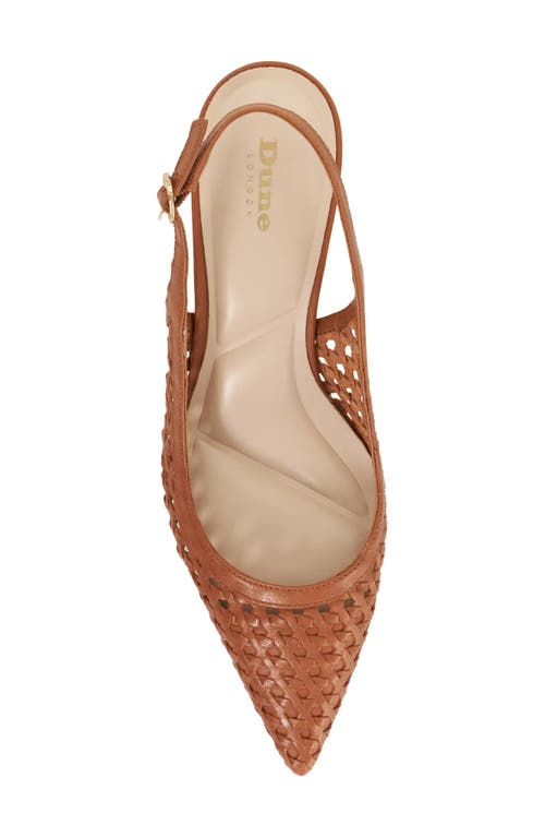 Dune London Divided Pointed Toe Slingback Pump