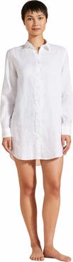 Vilebrequin Women's Solid Linen Shirt Dress