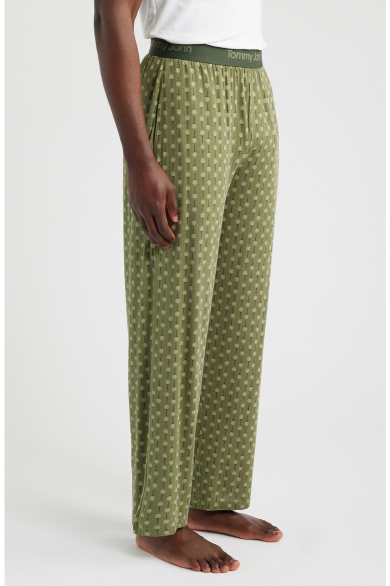 Second Skin Pajama Pants, Alternate, color, FOUR LEAF CLOVER GOLF CARTS