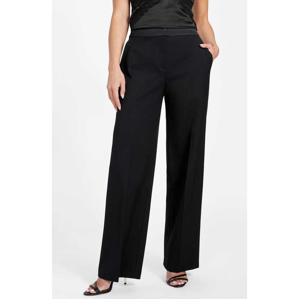 Marciano Thea Straight Leg Pants In Black