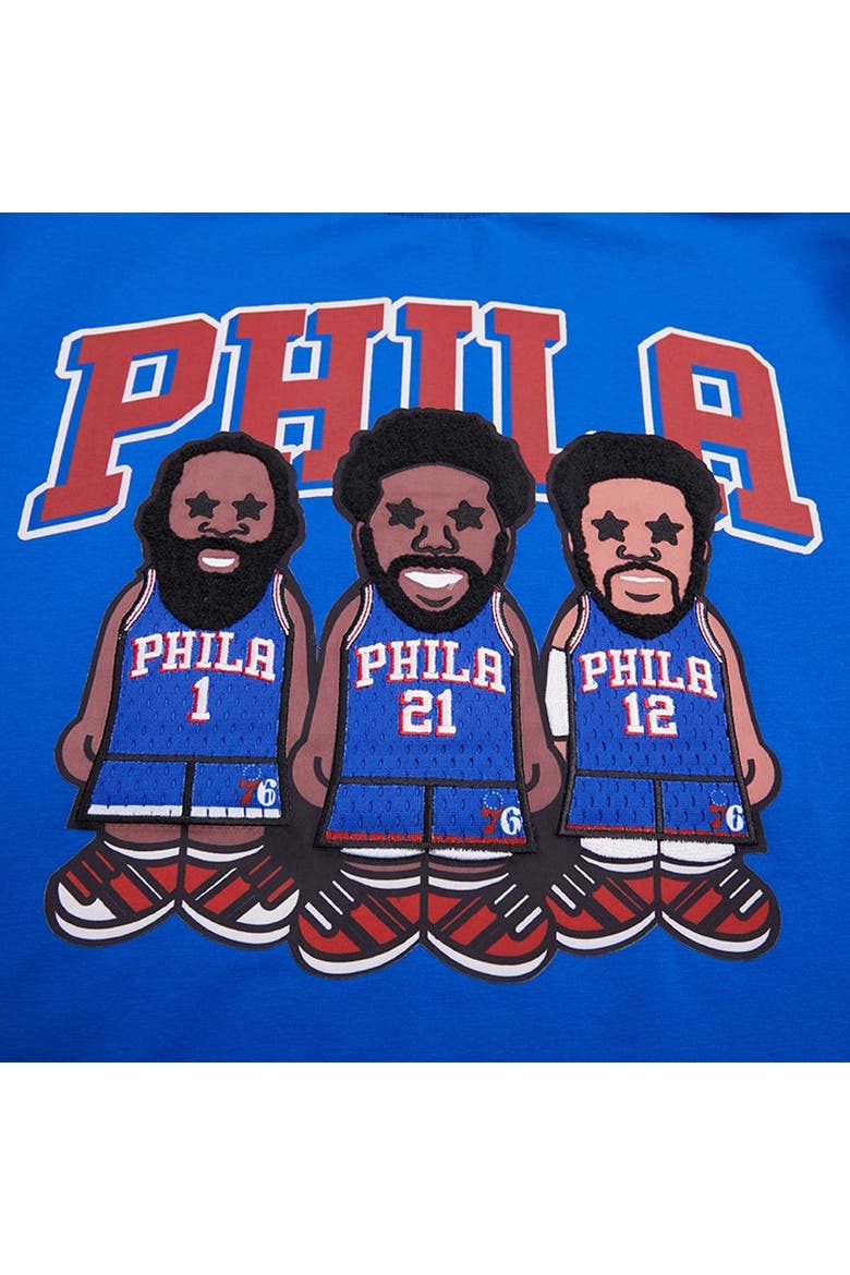 Men's Pro Standard Joel Embiid, Tobias Harris, James Harden Royal Philadelphia 76ers Multi Lineup T-Shirt, Alternate, color, Royal