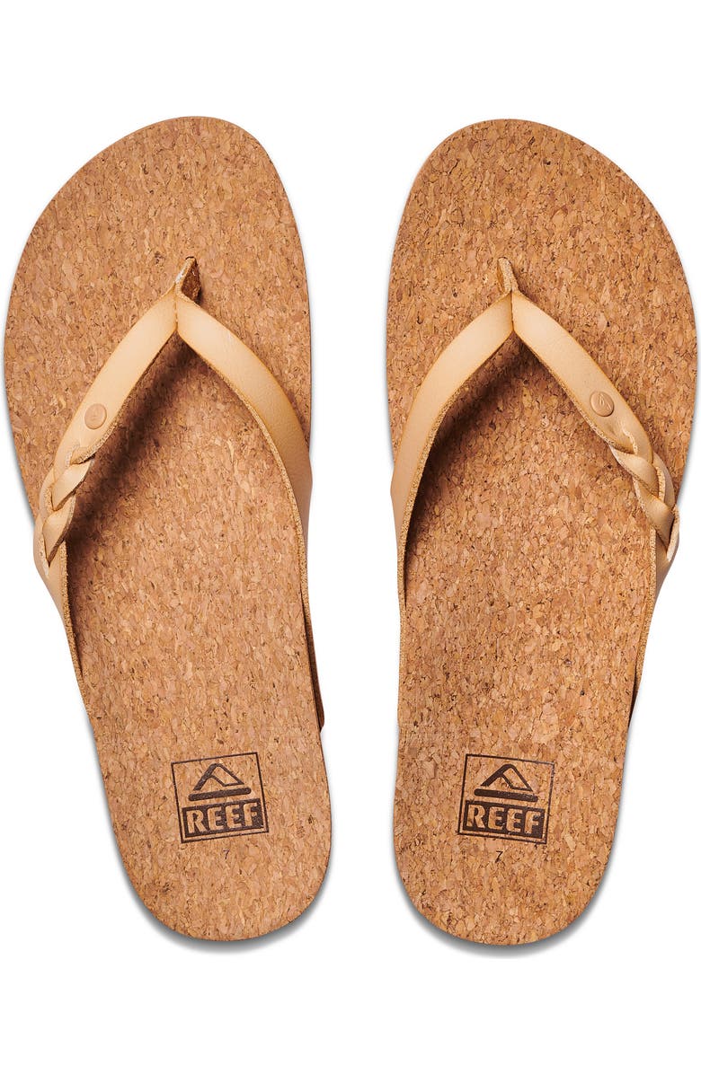 Reef Cushion Court Twist Flip Flop, Alternate, color,