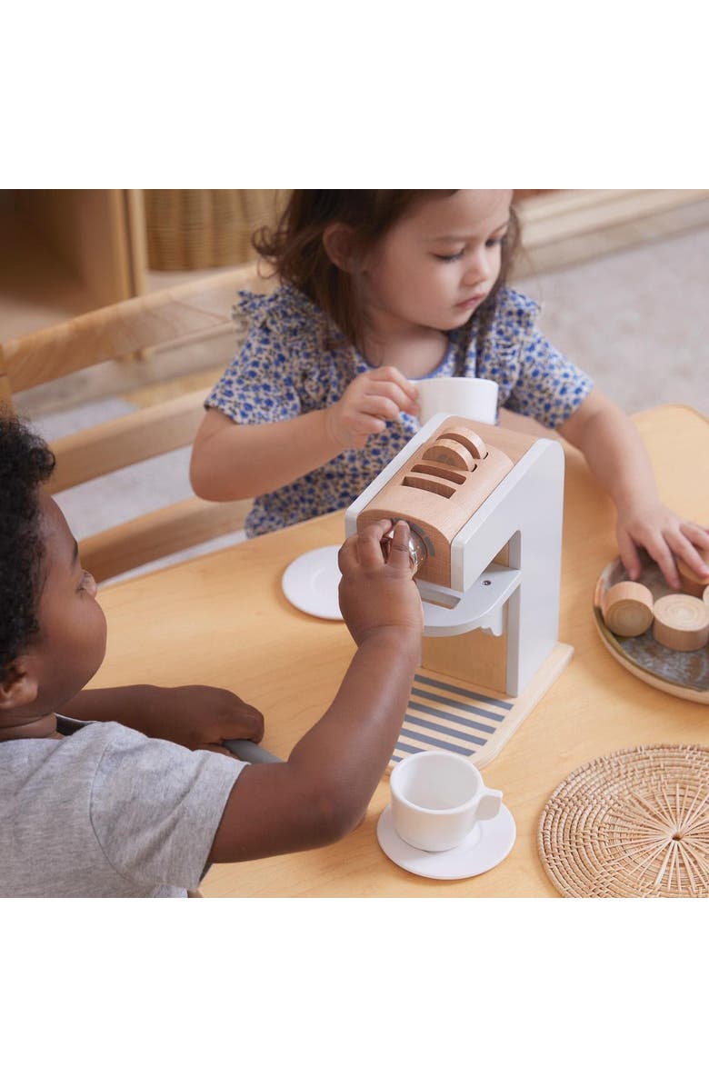 Kaplan Early Learning Company Pretend Play Coffee Maker, Alternate, color, Multicolored