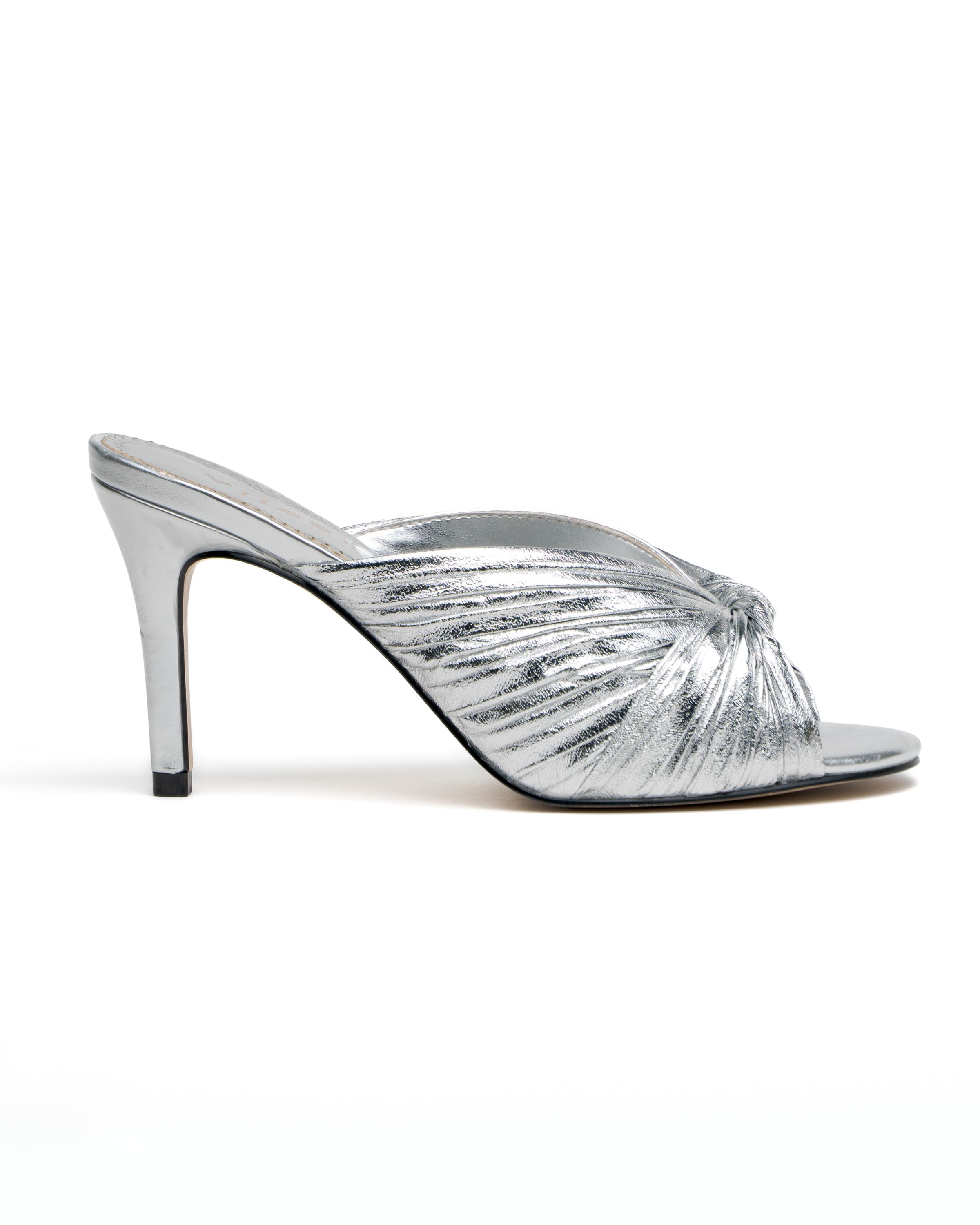 Allegra James Amy Twist Metalic Sandal, Main, color, 