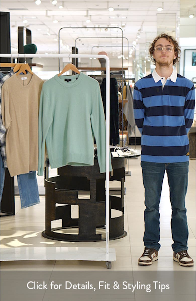 Wool & Cashmere Crewneck Sweater, sales video thumbnail