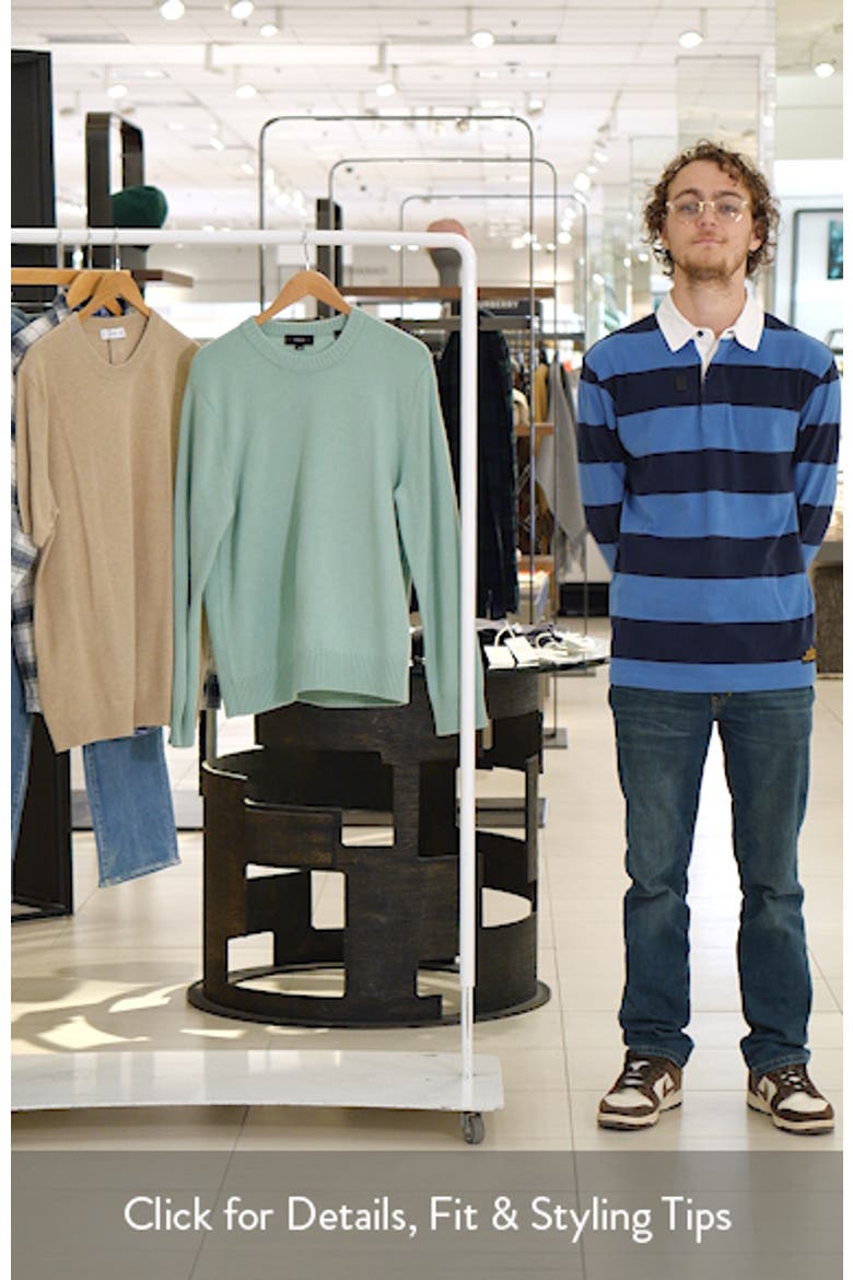 Wool & Cashmere Crewneck Sweater video