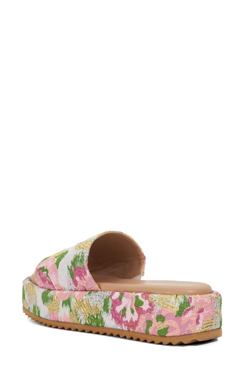 Dune London Lanie Platform Slide Sandal