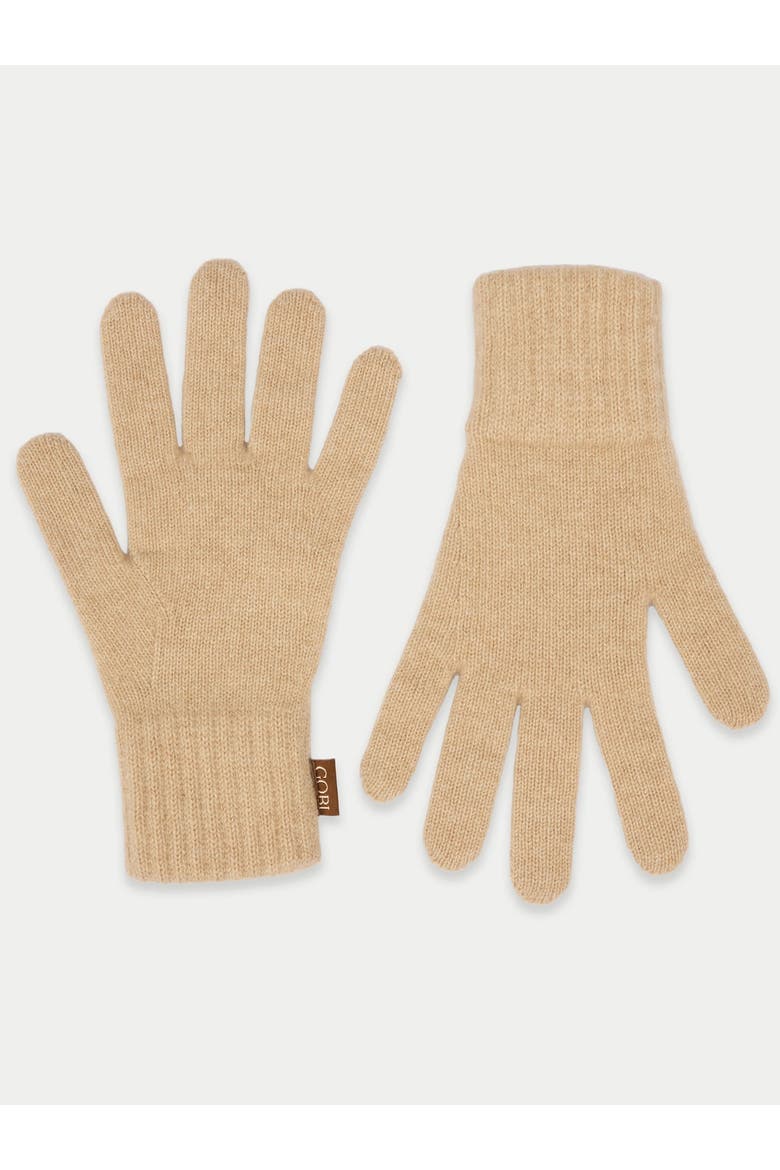 Essential Knit Cashmere Gloves, Main, color, beige