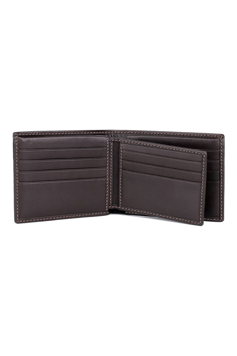 Dopp RFID Convertible Thinfold Wallet, Alternate, color, BROWN