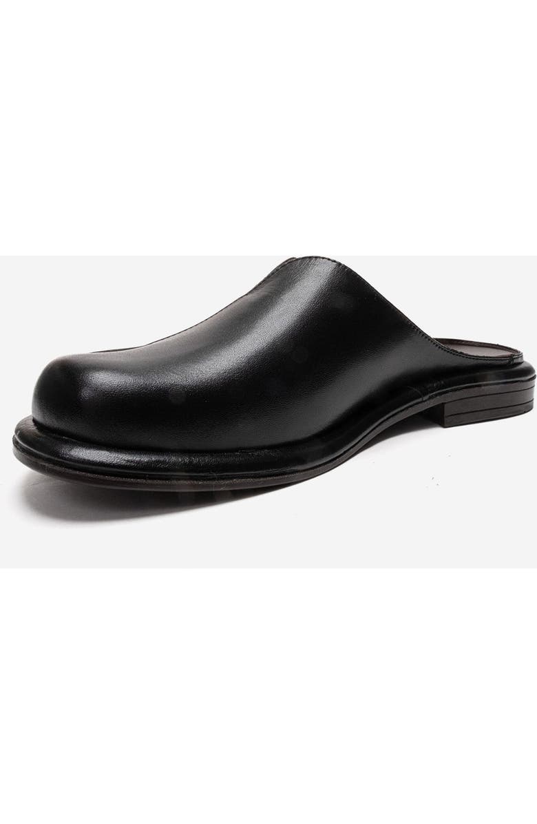 Forever & Always Shoes Tansy Leather Mule, Alternate, color, Black