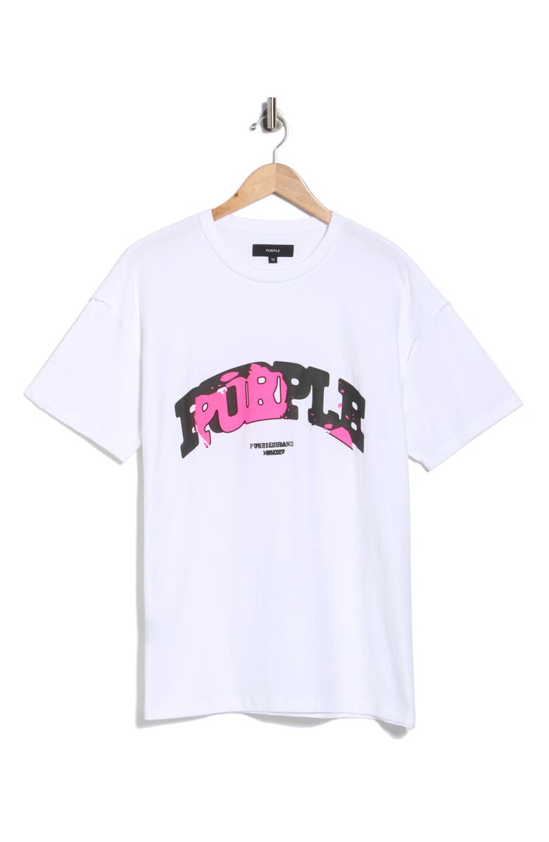PURPLE BRAND Logo Graphic T-Shirt, Main, color,