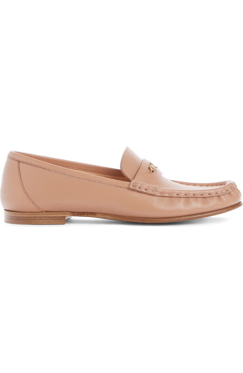 Chloé Logo Penny Loafer, Alternate, color, Tan Rose