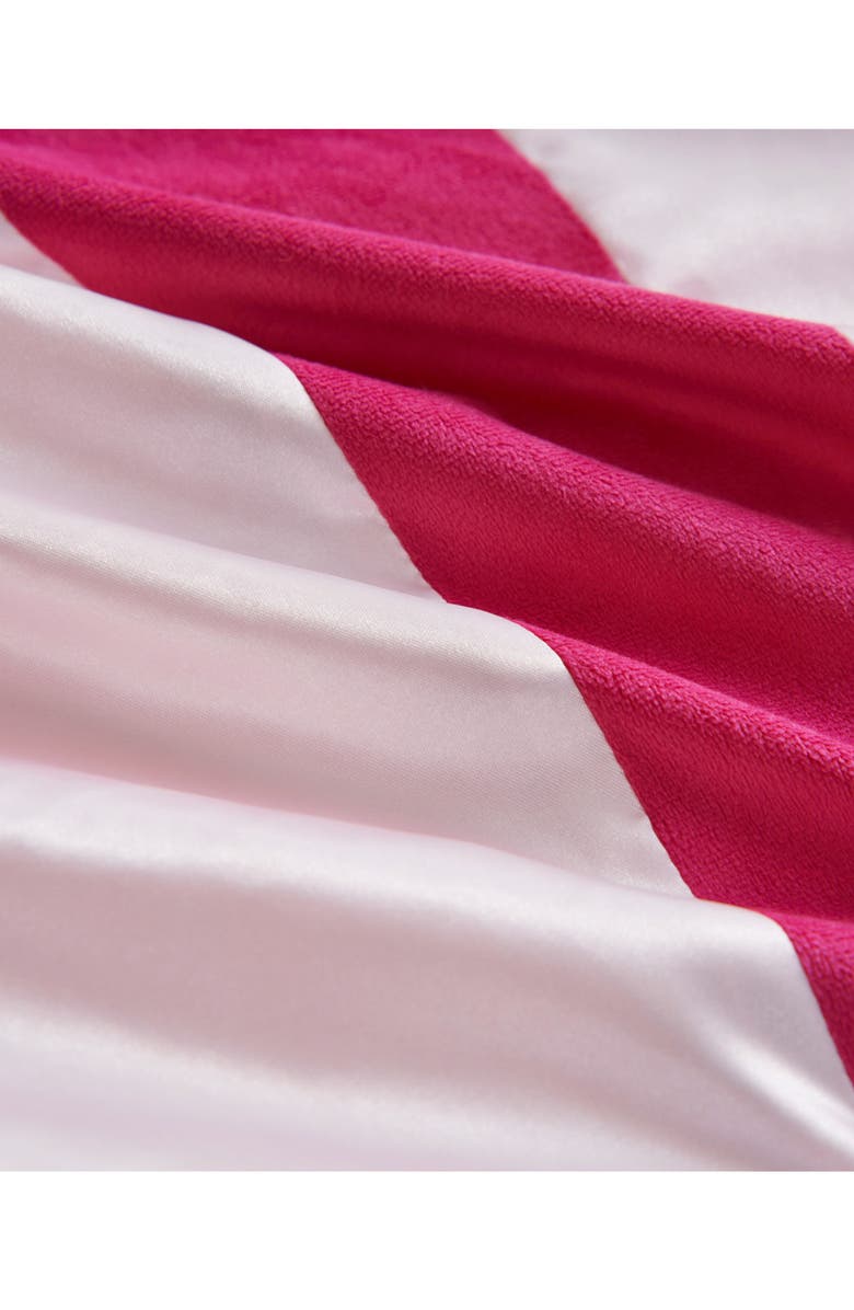 Juicy Couture Velvet Stripe Satin Comforter Set, Alternate, color,