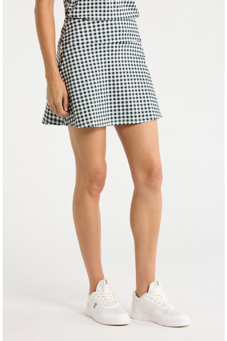 Course to Court 16-Inch Sport Skort, Alternate, color, BLACK GINGHAM