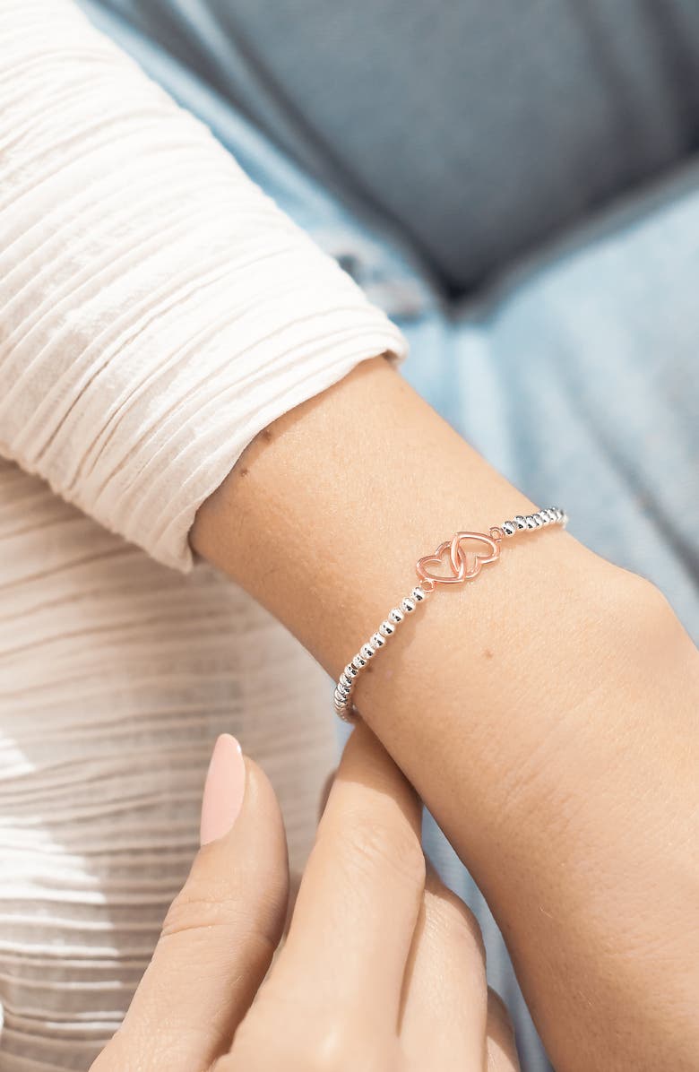 A Littles & Co A Little 'Beautiful Friend' Bracelet, Alternate, color, Metallic Silver