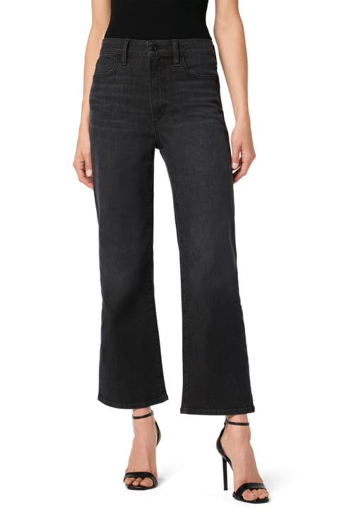 The High Waist Ankle Wide Leg Jeans (Kacey)