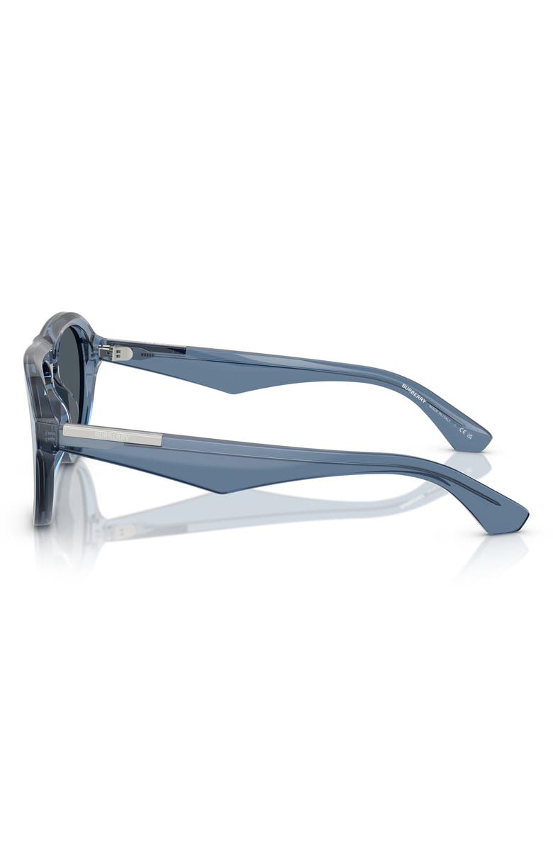 Burberry 55mm Pilot Sunglasses, Alternate, color, 
