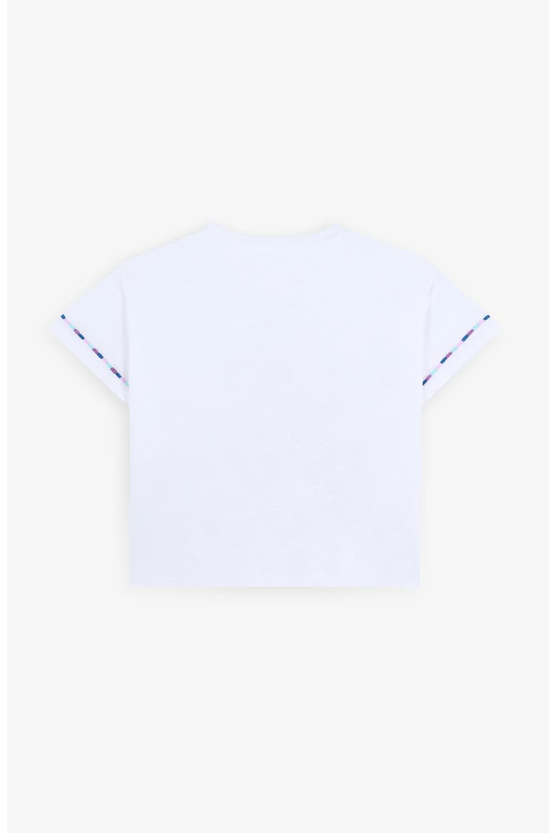 Embskulltee Girls, Alternate, color, White