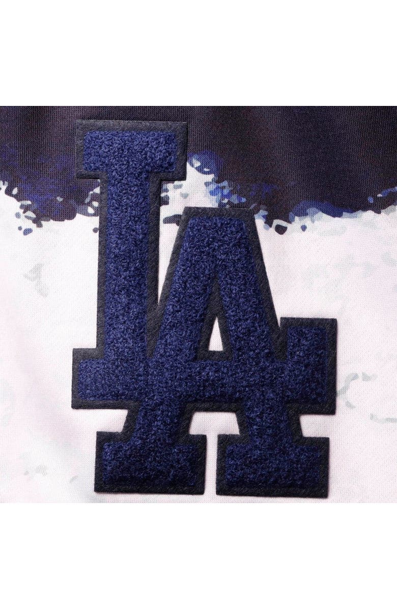 PRO STANDARD Men's Pro Standard Los Angeles Dodgers Red White and Blue Shorts, Alternate, color, 