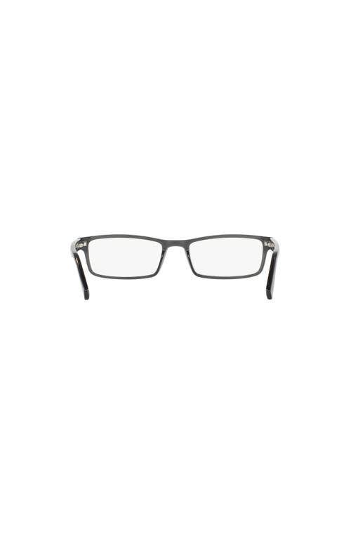 Sferoflex 52mm Rectangle Optical Glasses In Black
