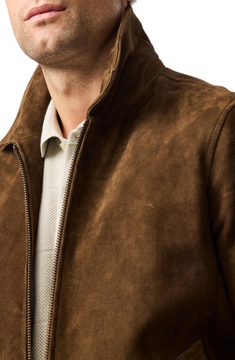 Rodd & Gunn Miro Bay Suede Jacket, Alternate, color, Walnut