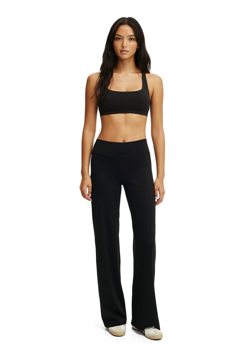 Women's Active Studio Wide Leg Pant, Alternate, color, Black
