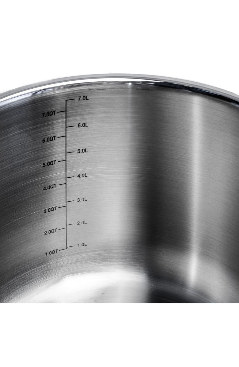 BergHOFF Professional Straight 3-Piece Stainless Steel Cookware Set, Alternate, color, Silver