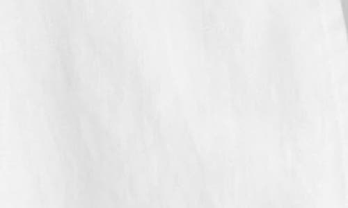 Eileen Fisher High Collar Organic Linen Jacket In White