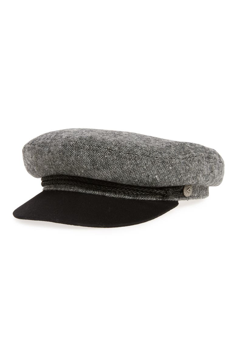 Fiddler Cap, Main, color, BLACK/ WHITE TWEED