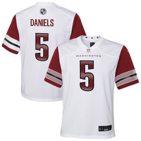 Youth Nike Jayden Daniels White Washington Commanders Game Jersey