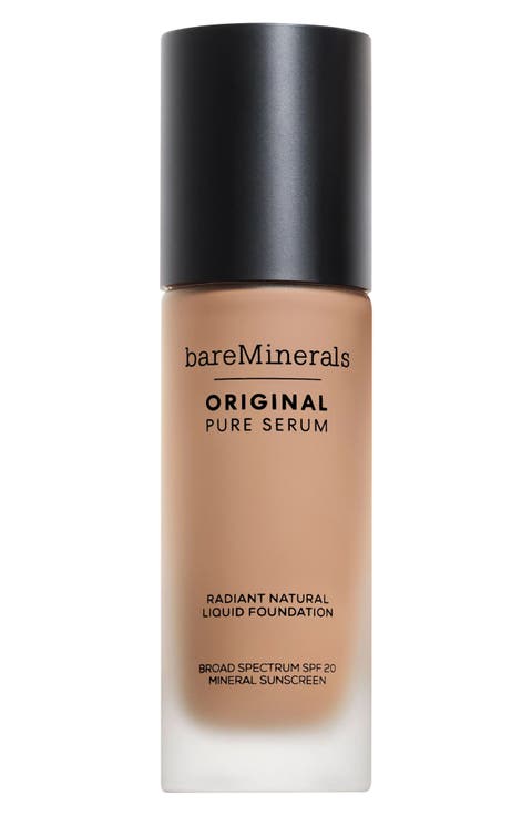Original Pure Serum Radiant Natural Liquid Foundation Mineral SPF 20