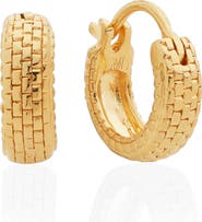 Monica Vinader Heirloom Huggie Earrings