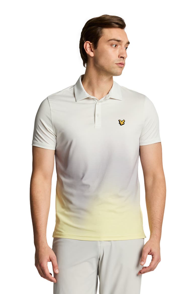 Gradient Polo Shirt, Alternate, color, White