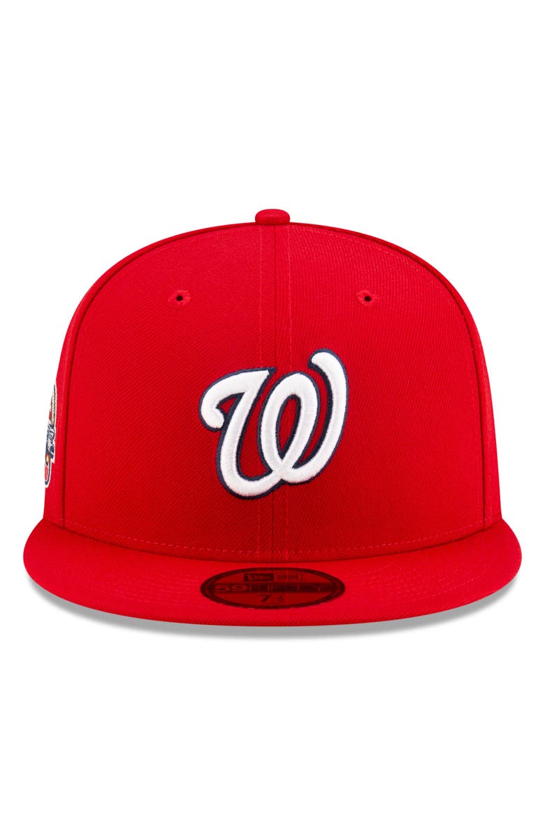 NEW ERA x DIET STARTS MONDAY x Diet Starts Monday Washington Nationals 59FIFTY Fitted Twill Baseball Cap, Alternate, color,