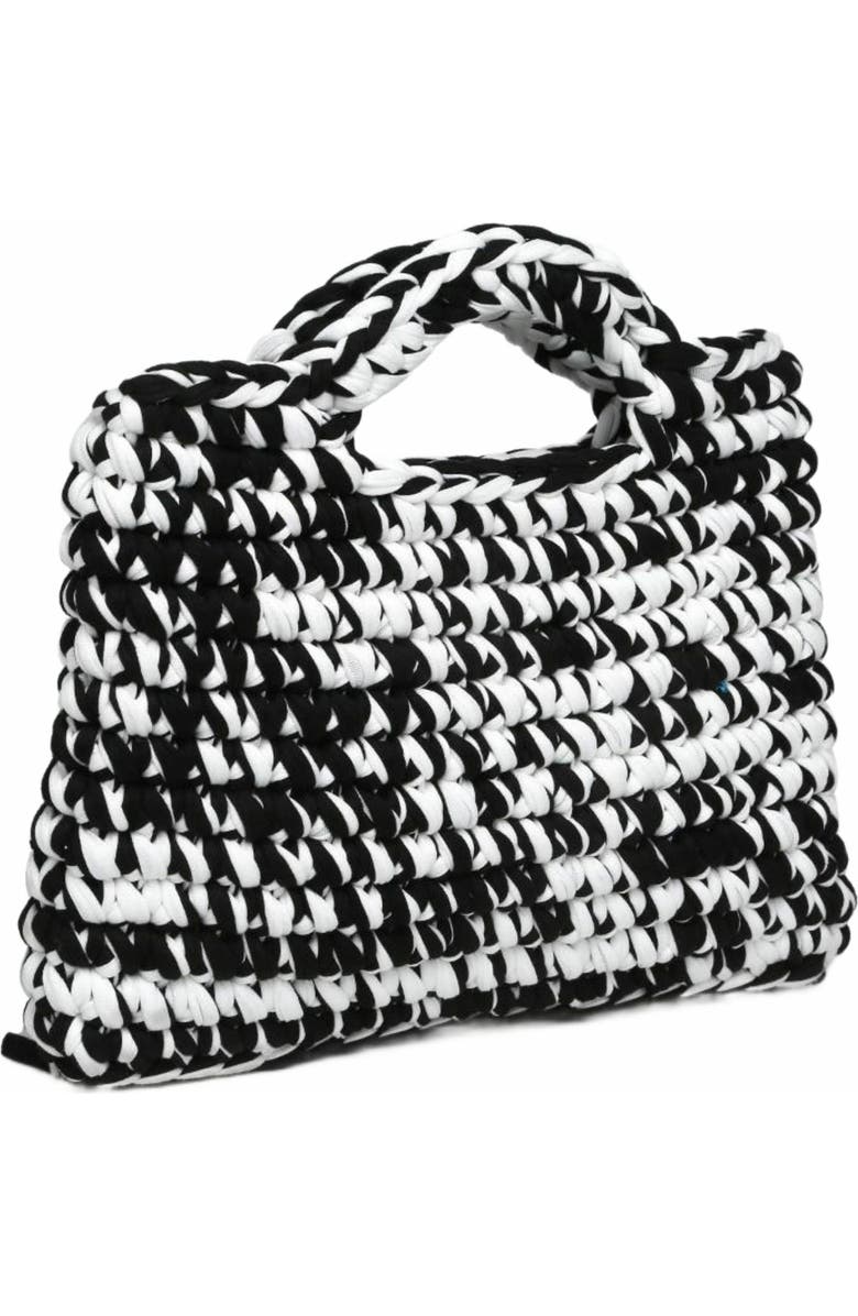 MODA LUXE Nya Tote, Alternate, color, Black Ivory
