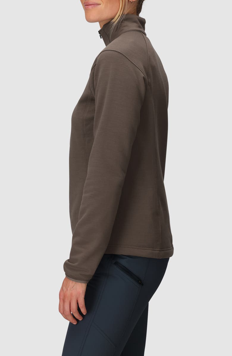 Outdoor Research Crescent Fleece Half Zip Pullover, Alternate, color, Sable