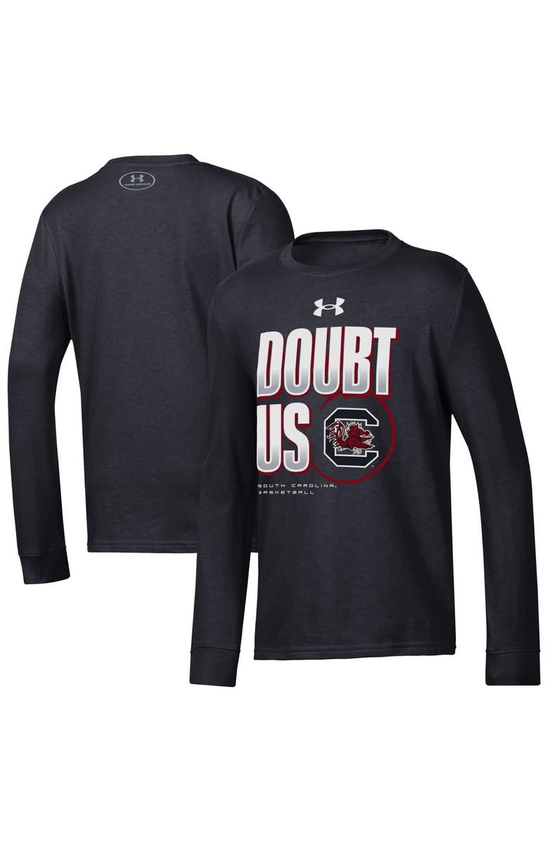 Under Armour Youth Under Armour  Black South Carolina Gamecocks March Madness Unity Long Sleeve T-Shirt, Main, color, 