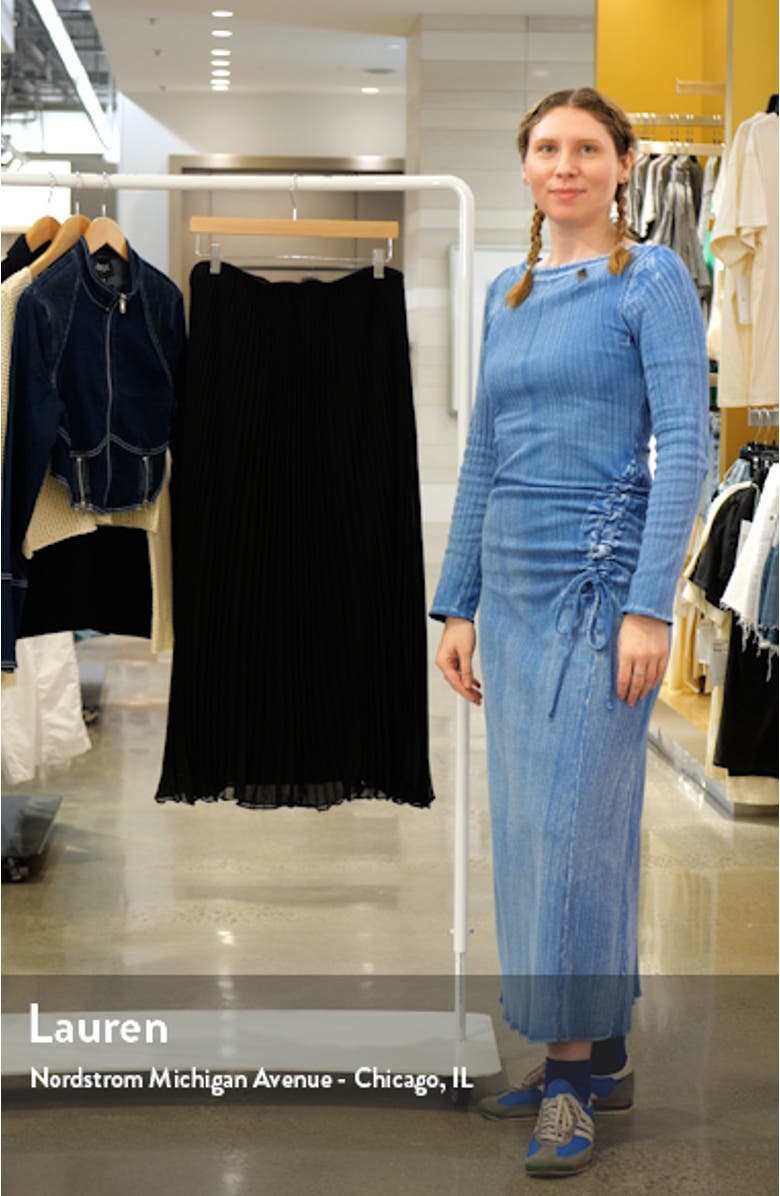 Pleated Chiffon Skirt, sales video thumbnail