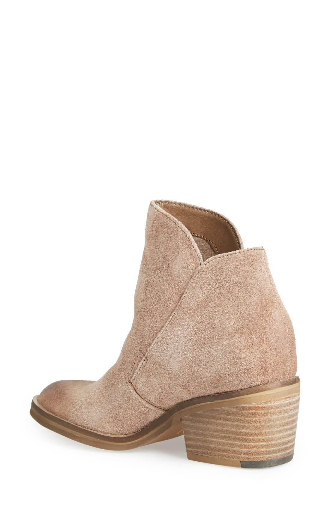 'Teague' Bootie, Alternate, color, TAUPE SUEDE