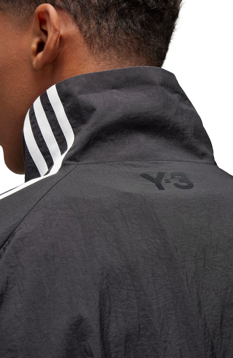 Y-3 3-Stripes Nylon Shell Jacket, Alternate, color, 