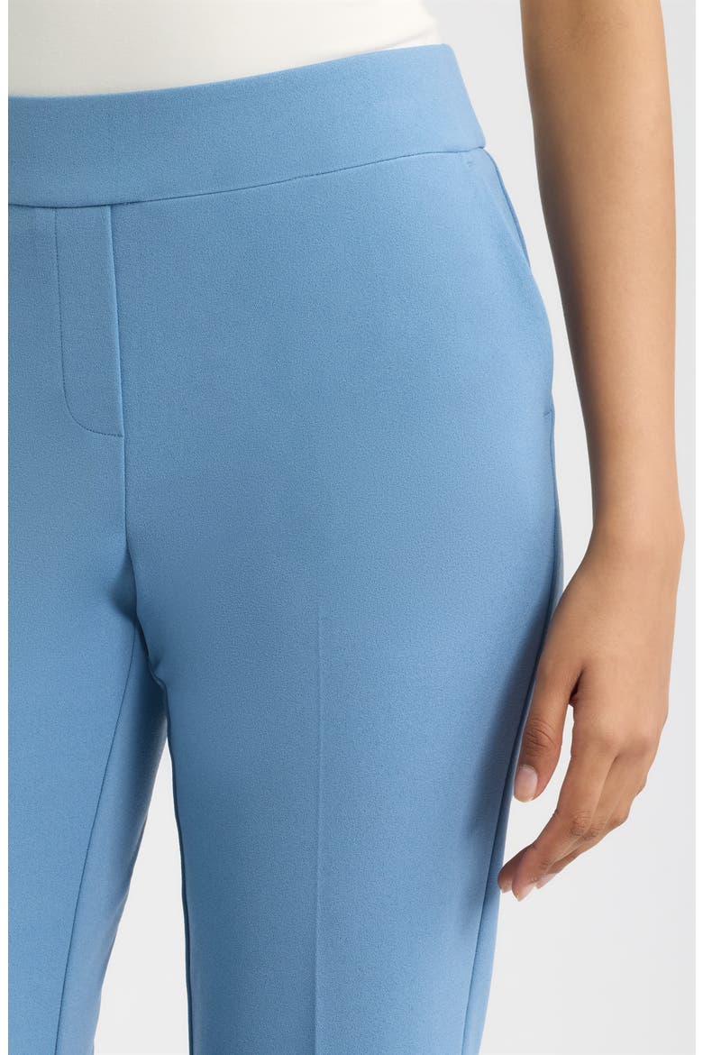 Pull-On Straight Leg Trouser Pants, Alternate, color, DUTCH BLUE