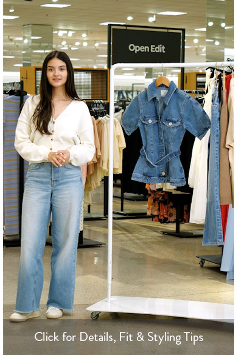 Jette Stretch Organic Cotton Denim Shirt video