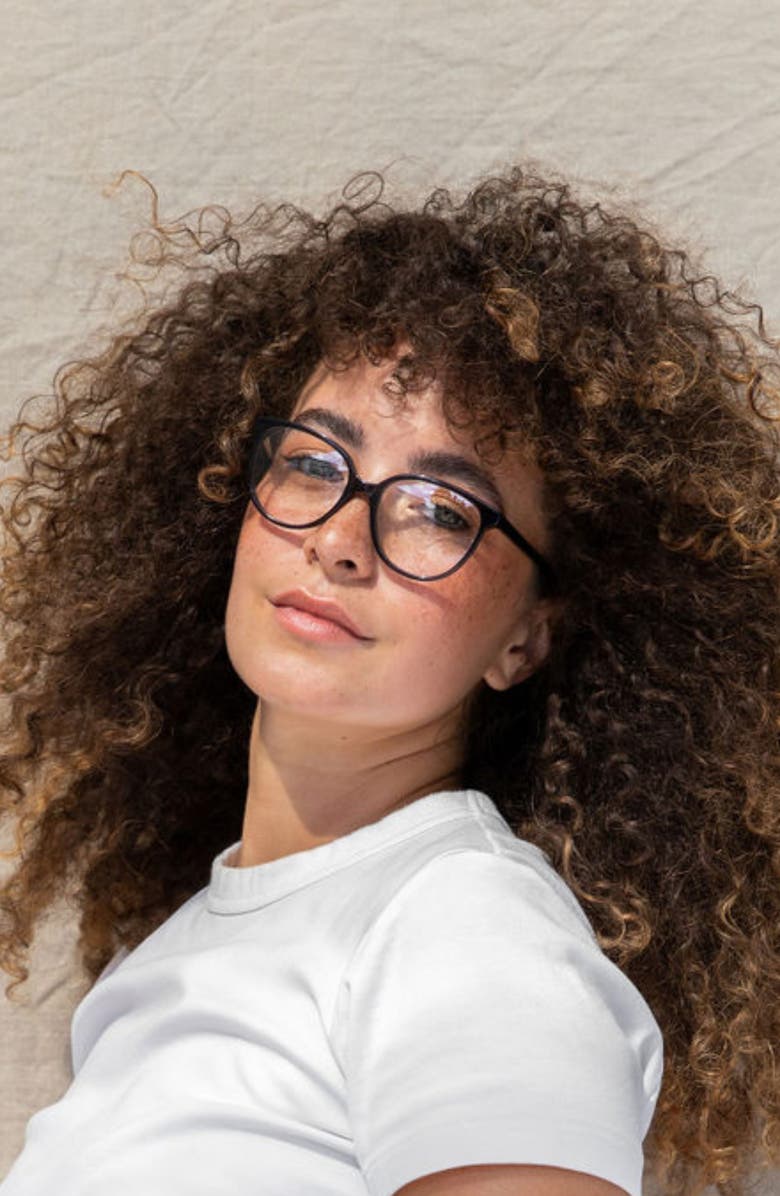Mohala Eyewear Mele 51mm Traditional Nose Bridge Narrow Width Round Optical Glasses, Alternate, color,