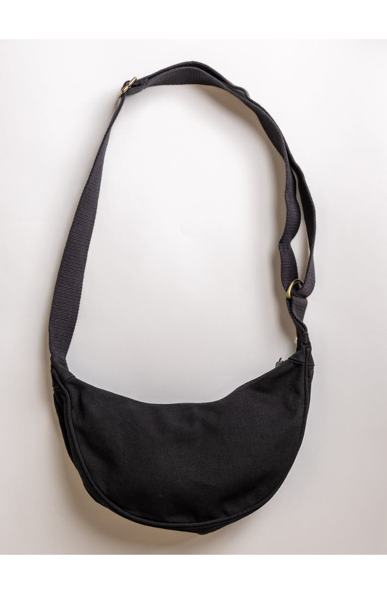 Terra Thread Organic Cotton Crossbody Bag, Alternate, color, Black