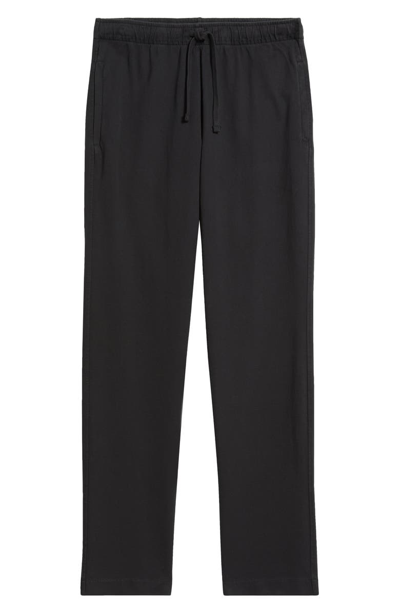 ALEX CRANE Caza Organic Cotton Drawstring Waist Pants, Alternate, color, Night