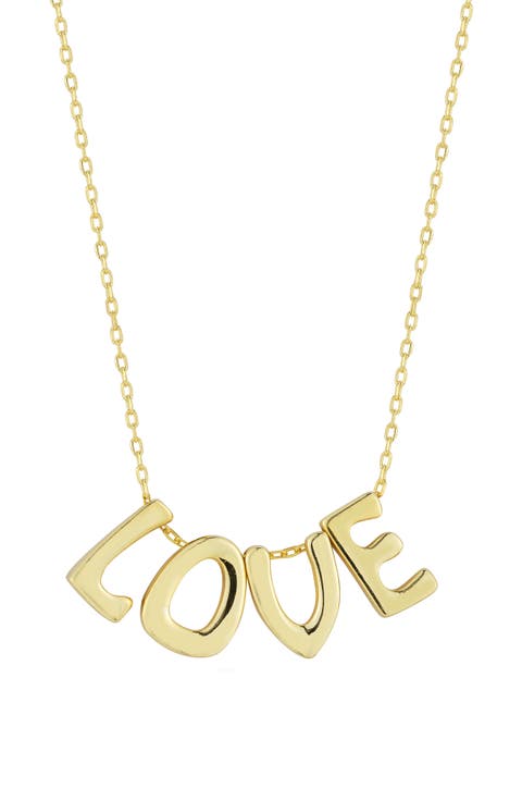 Love Pendant Necklace