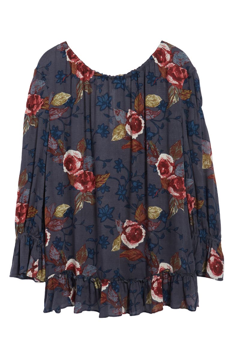 Hinge Tie Back Tunic, Alternate, color, 