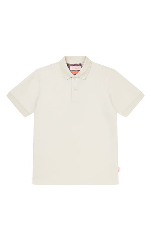 Sealskinz Jacquard Knit Short Sleeve Button-up Shirt In White